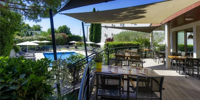 Hôtel Kyriad Montpellier Est Lunel - restaurant