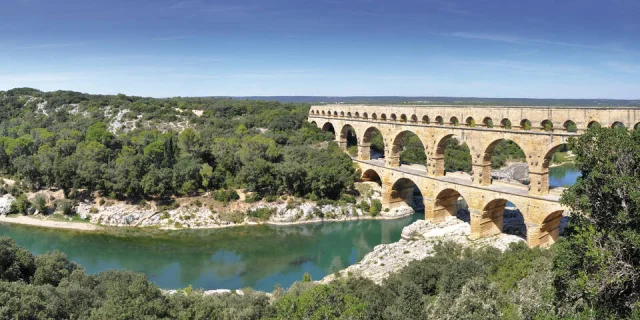 Site du Pont du Gard - facade