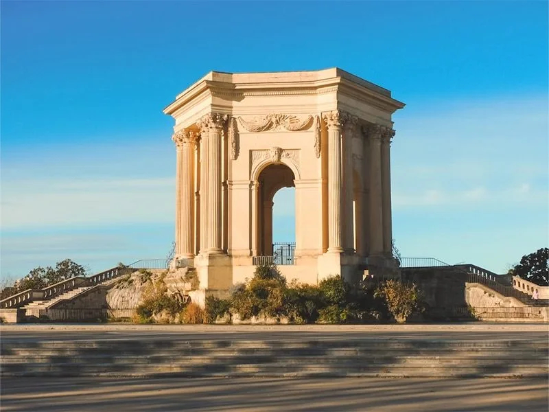Le château d'eau du Peyrou à Montpellier